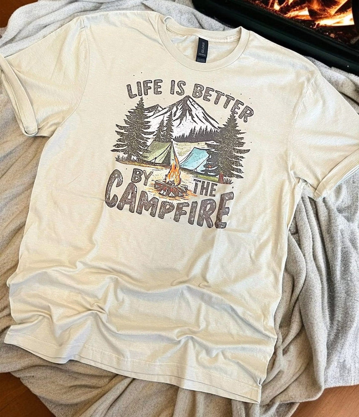 Life is Better by the Campfire