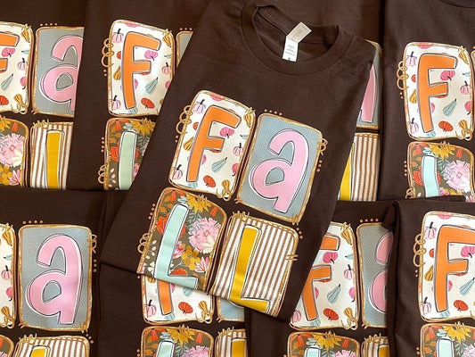 FALL Letters Tee