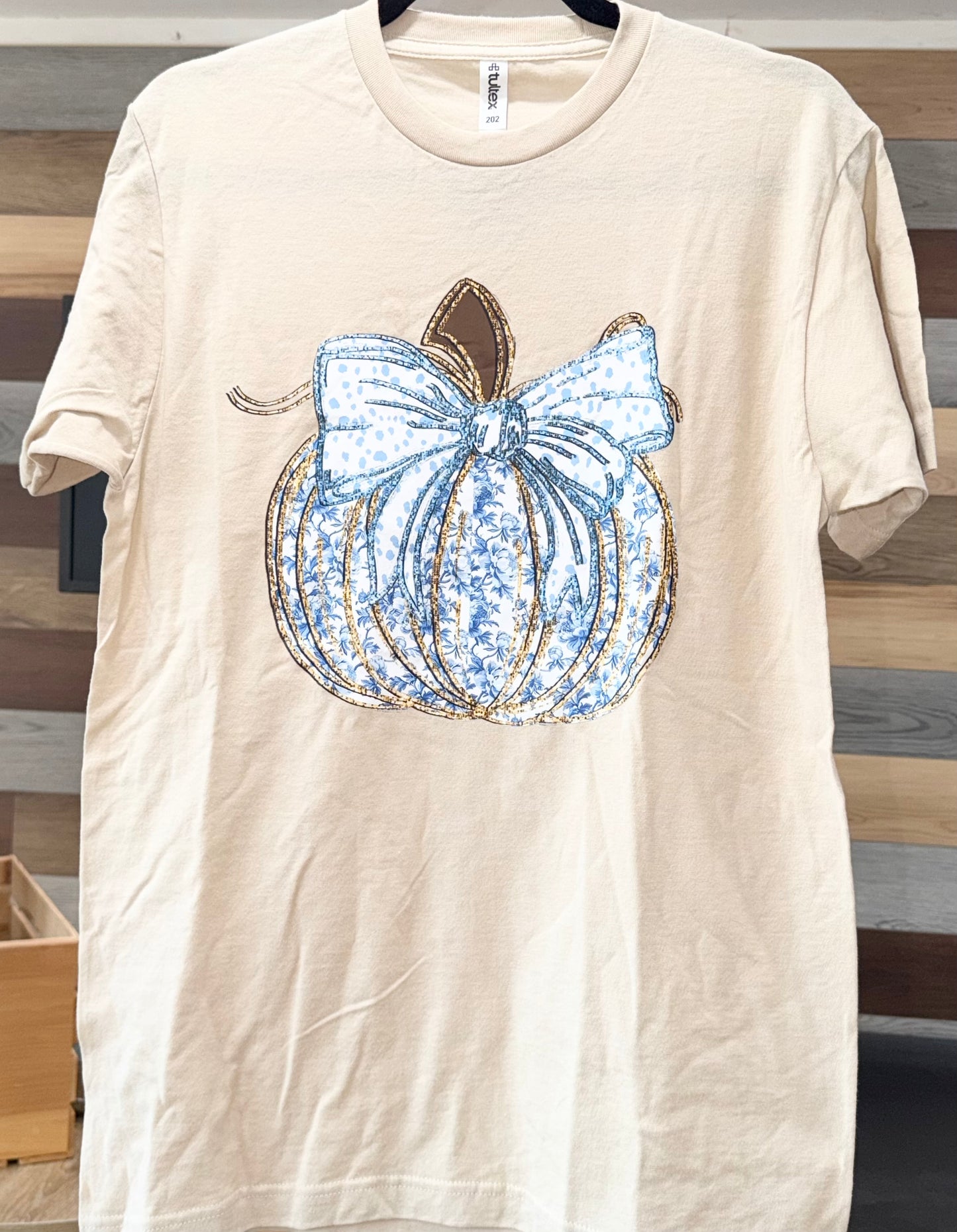 Blue Willow Pumpkin
