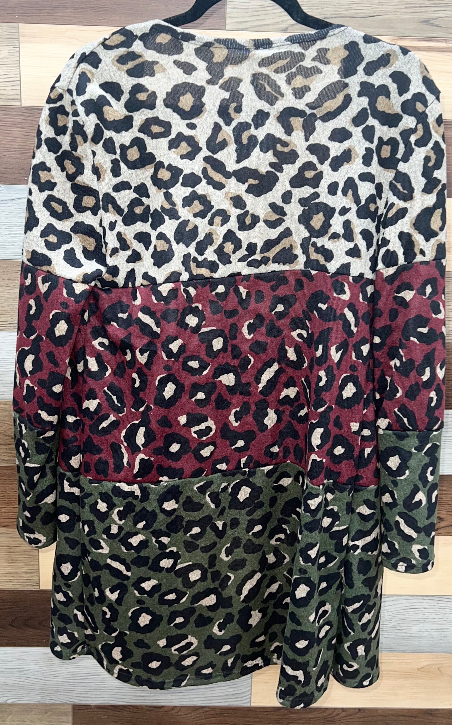 Leopard Print Cardigan