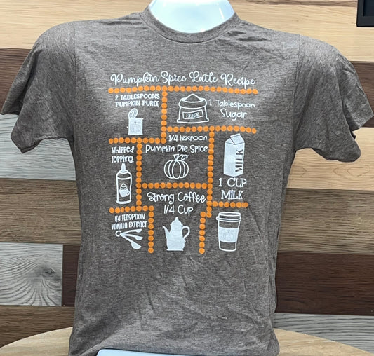 Pumpkin Spice Latte Tee