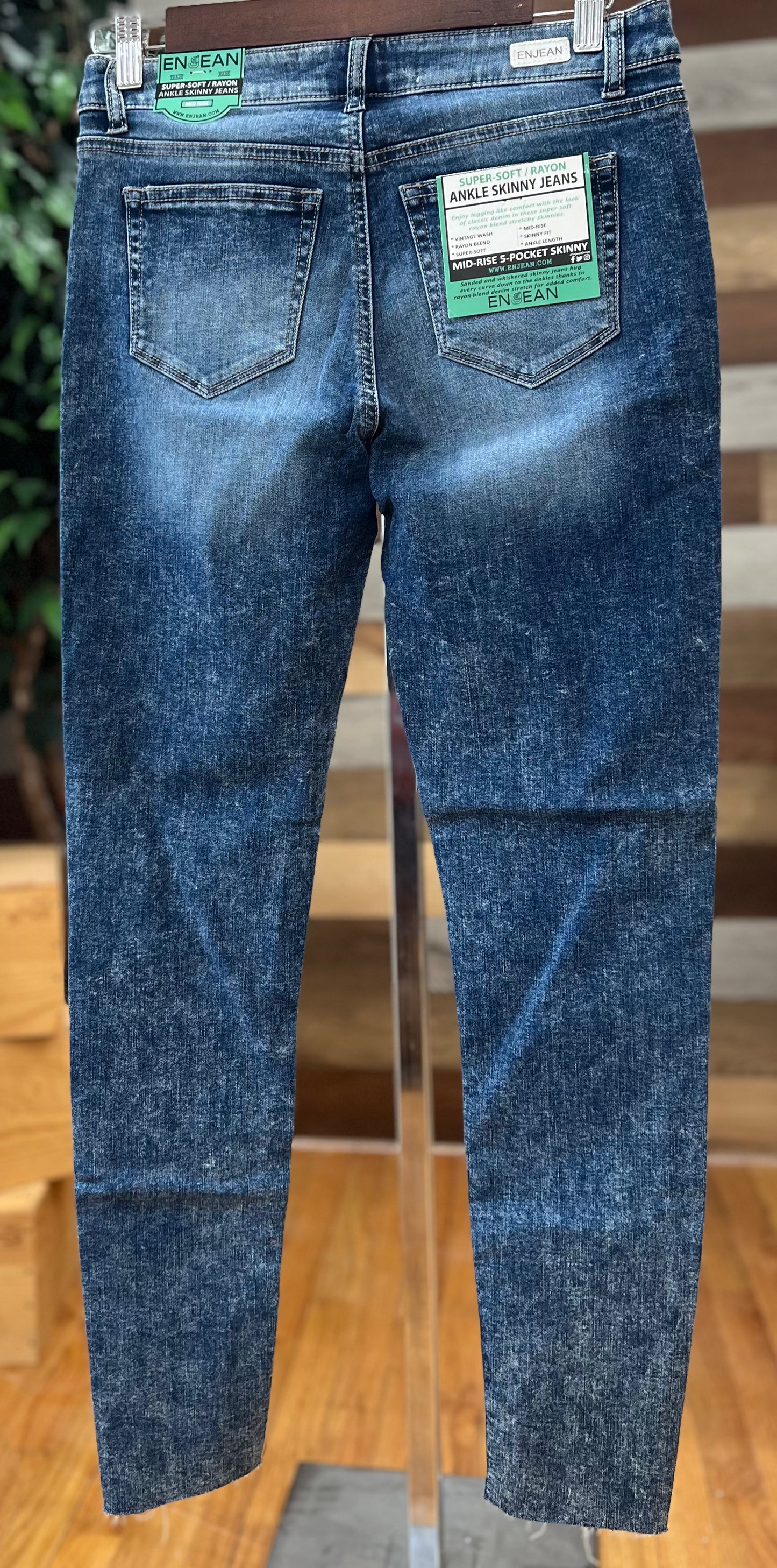 Super Soft Acid Wash Skinny Jeans