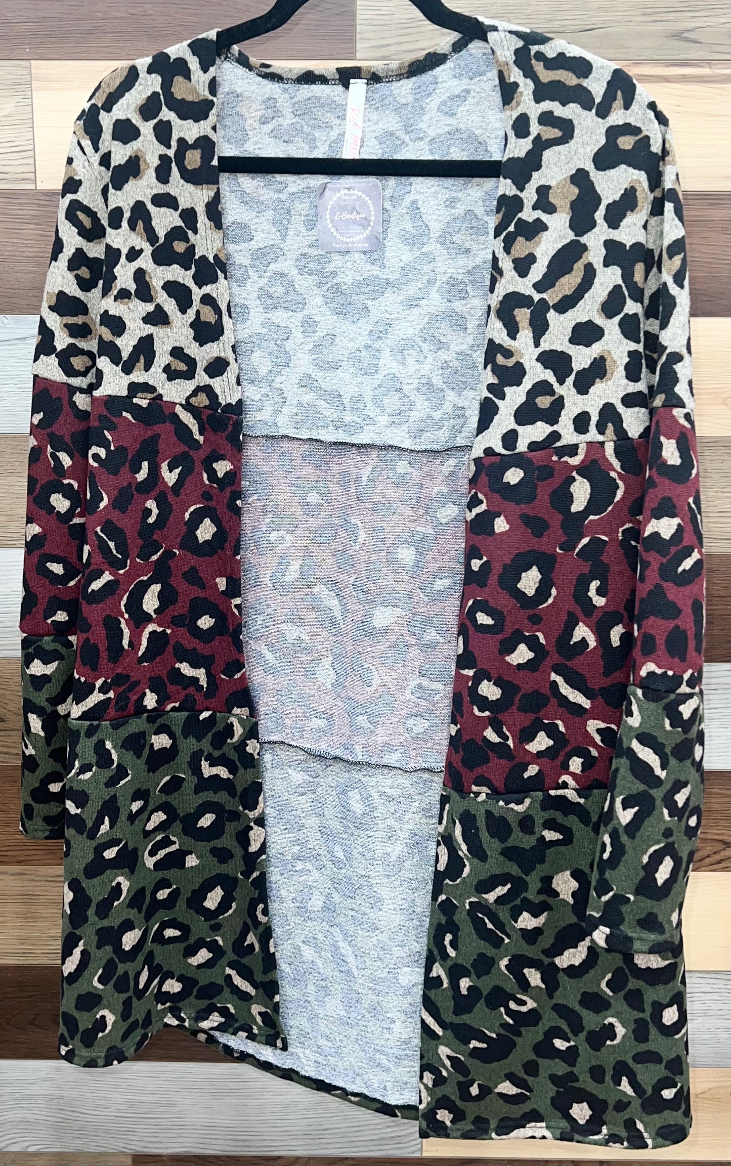 Leopard Print Cardigan