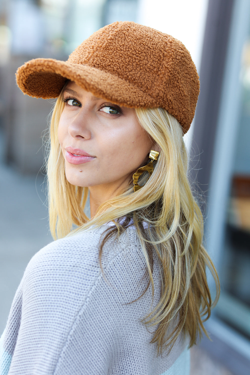 Camel Sherpa Baseball Cap