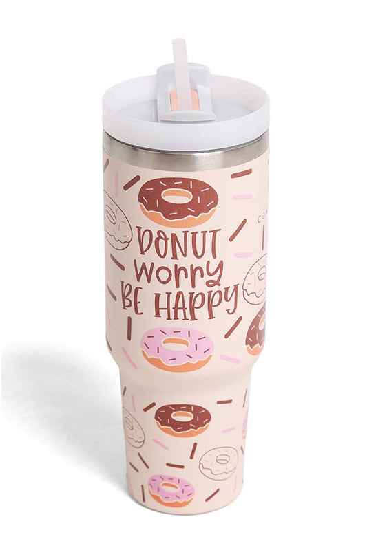 Donuts 40oz Handle Tumbler
