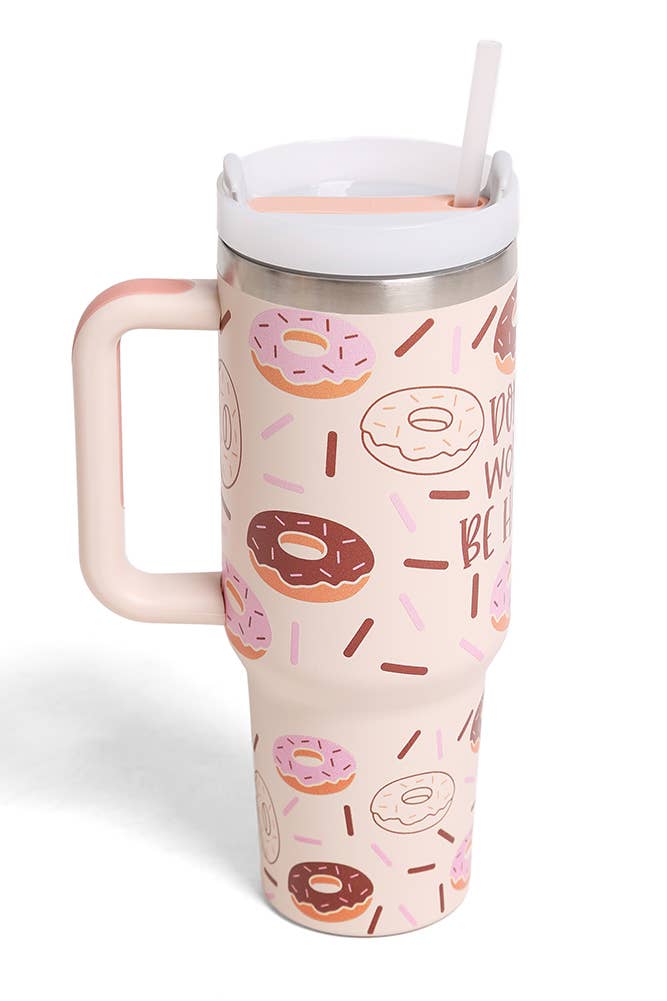 Donuts 40oz Handle Tumbler