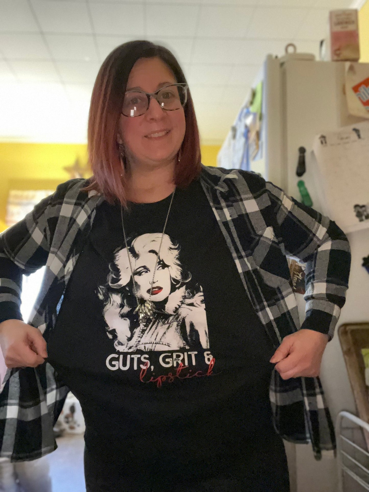 Guts, Grit, & Lipstick Tee