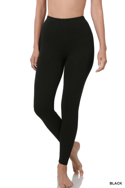 Premium Microfiber Full Length Leggings