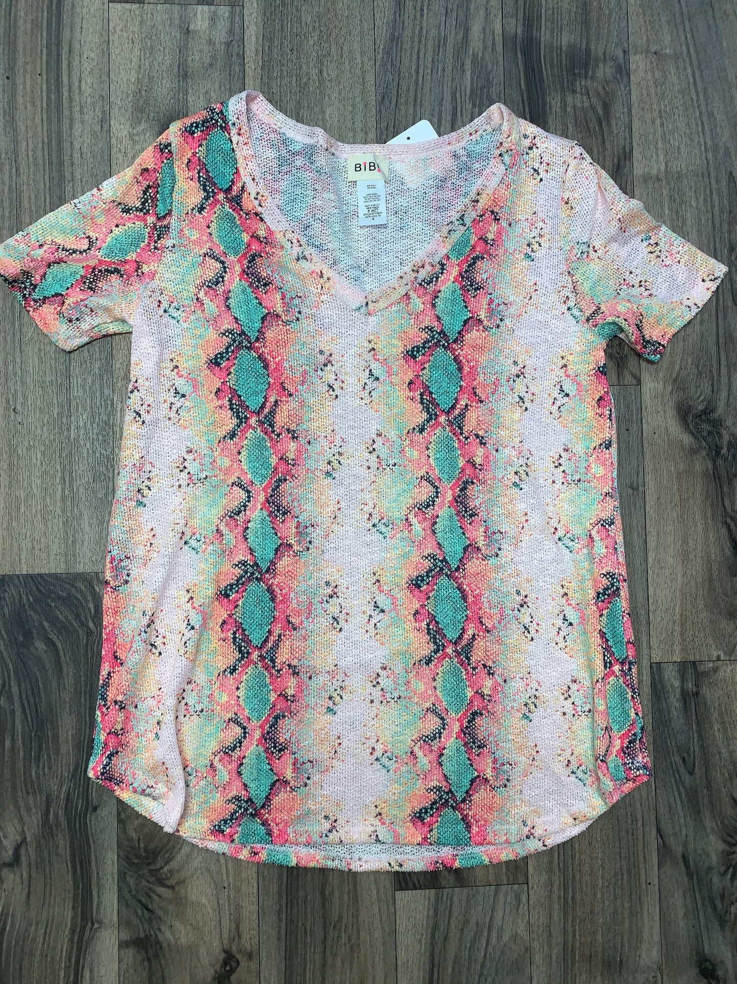 Bright Snakeskin Tee