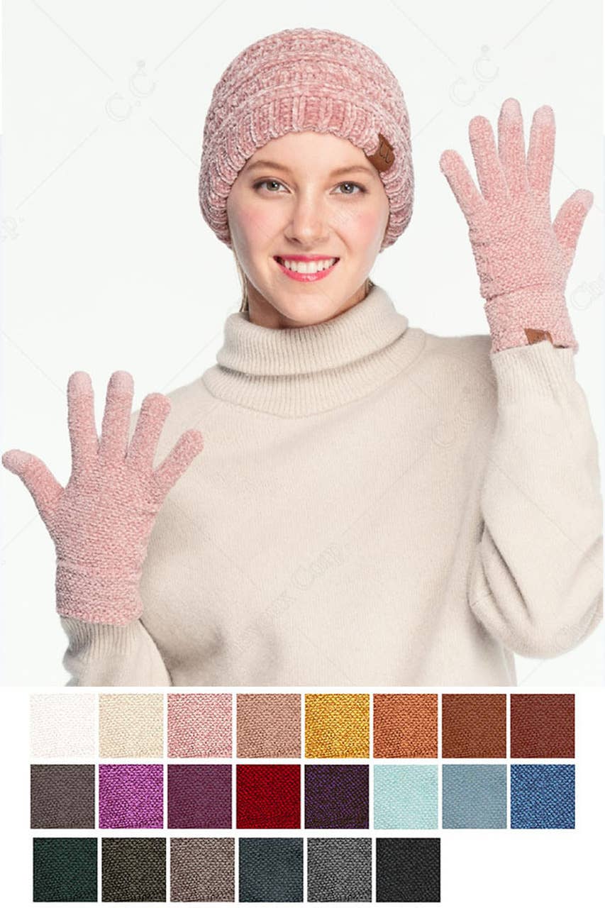 C.C Eco Friendly Chenille Gloves