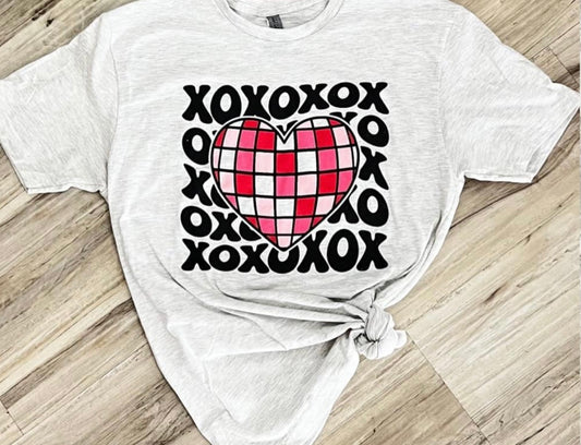 XOXO Disco Heart Tee
