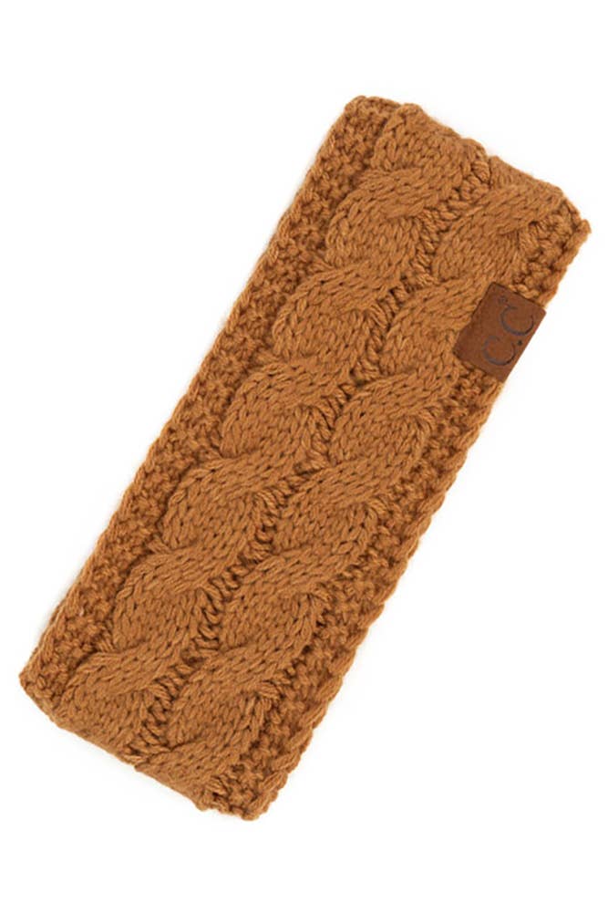 C.C Cable Knit Solid Headband