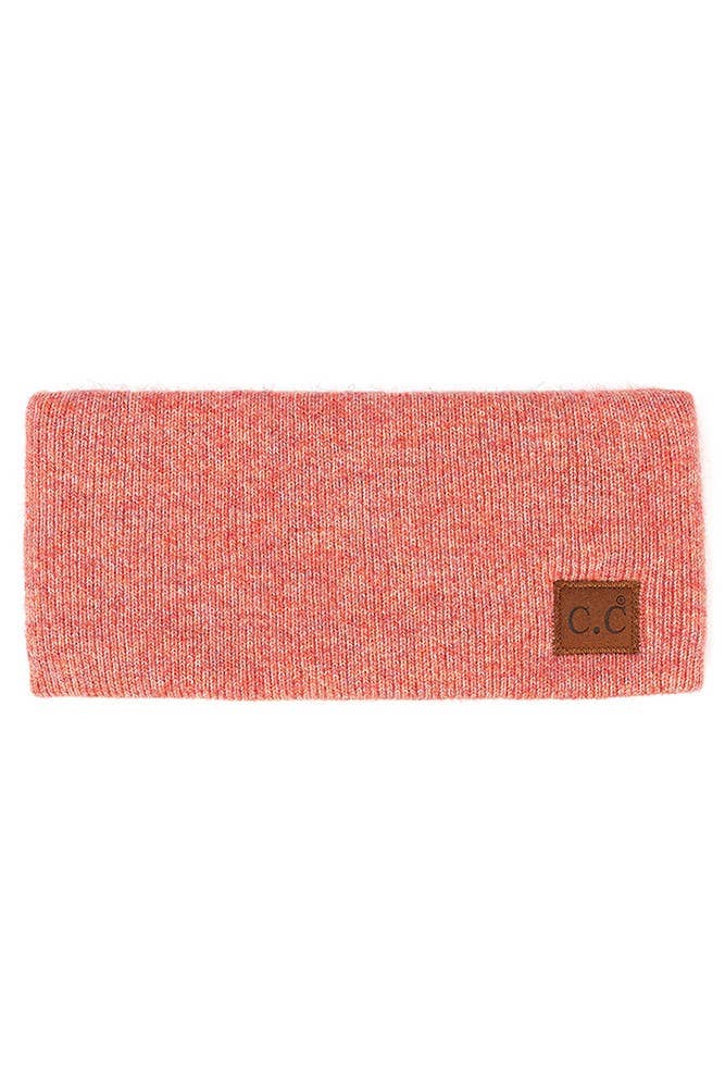 C.C Heather Knit Plain Head Wrap