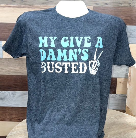 My Give A’s Busted