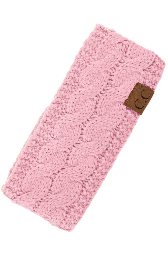 C.C Cable Knit Solid Headband