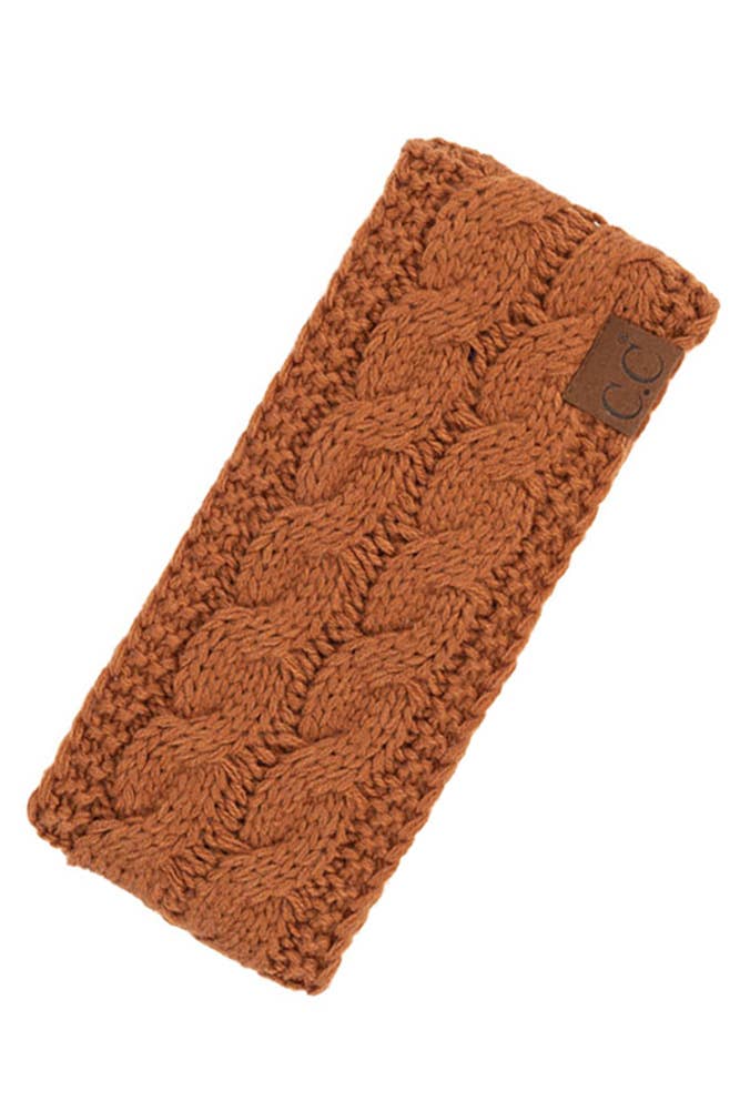 C.C Cable Knit Solid Headband