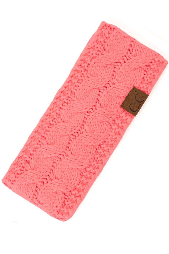 C.C Cable Knit Solid Headband