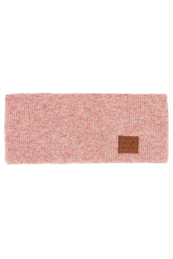 C.C Heather Knit Plain Head Wrap