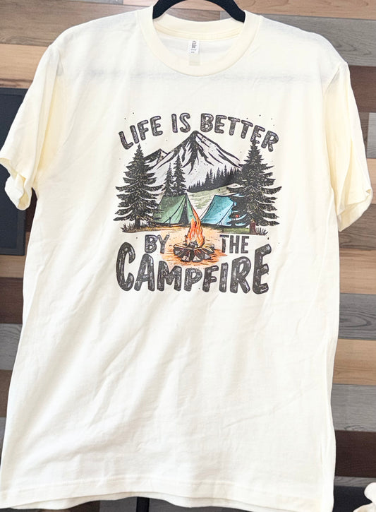 Life is Better by the Campfire