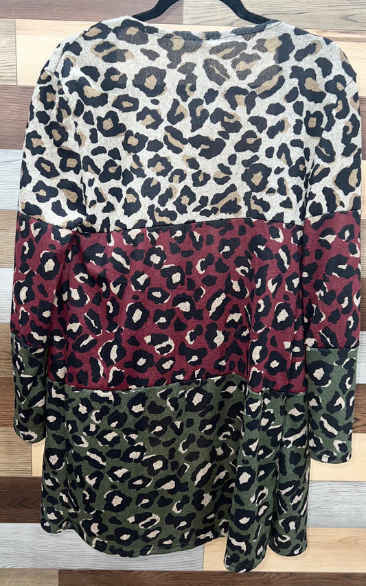 Leopard Print Cardigan