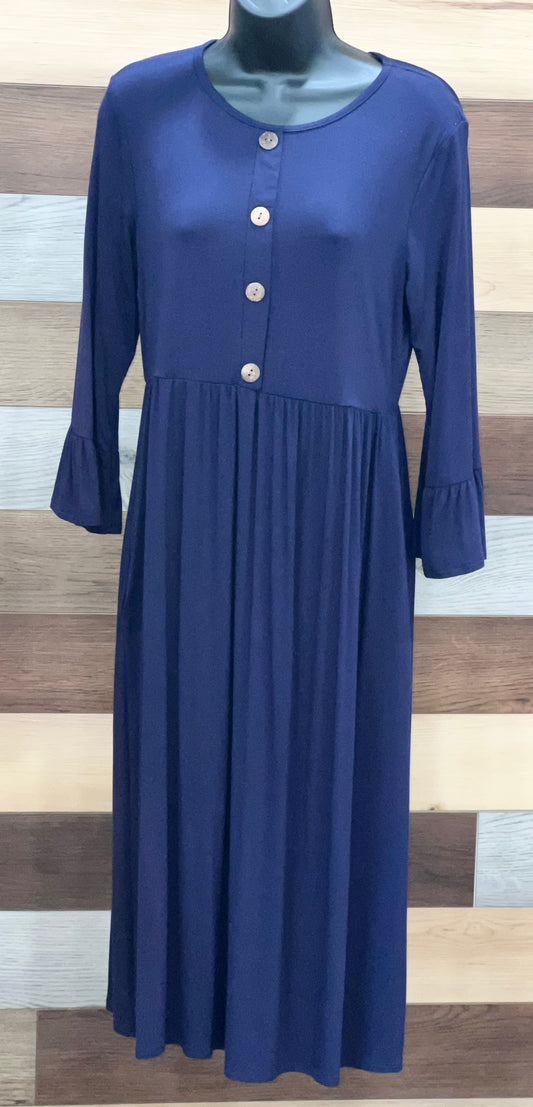 Beeson River Navy Dress