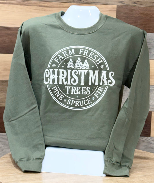 Farm Fresh Trees Crewneck