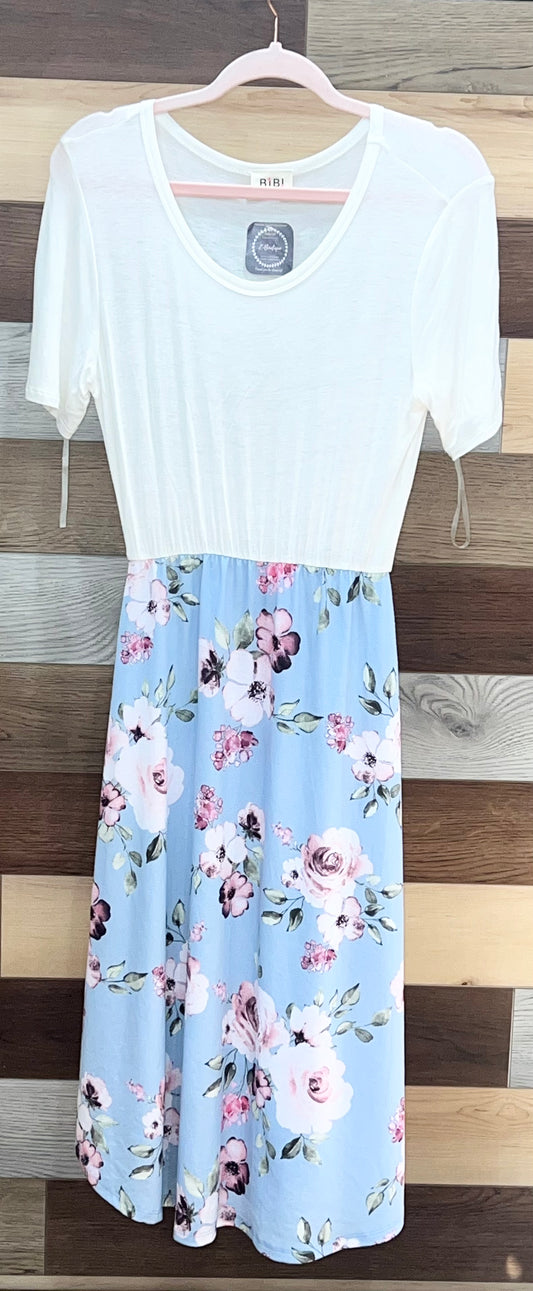 Bibi Floral Skirt Ankle Dress