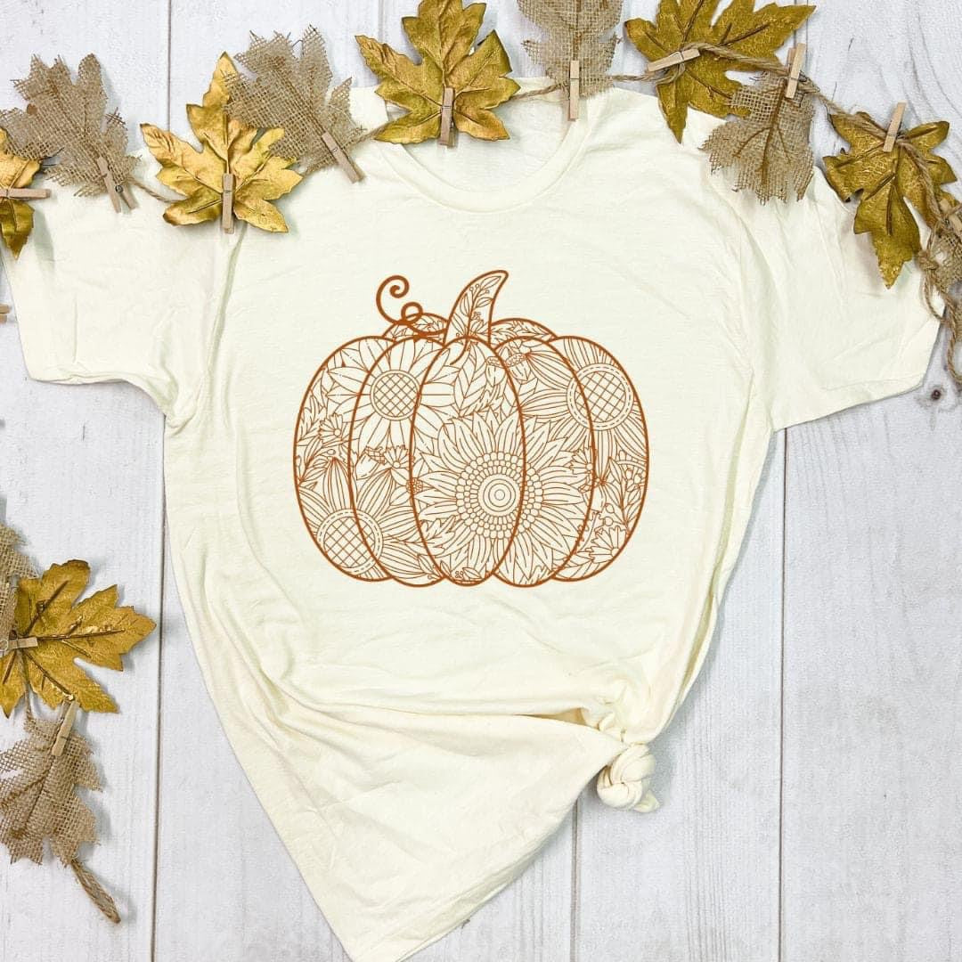 Sunflower Pumpkin Tee