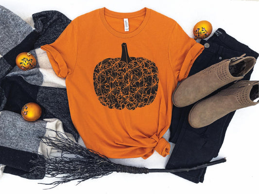 Glitter Pumpkin Tee
