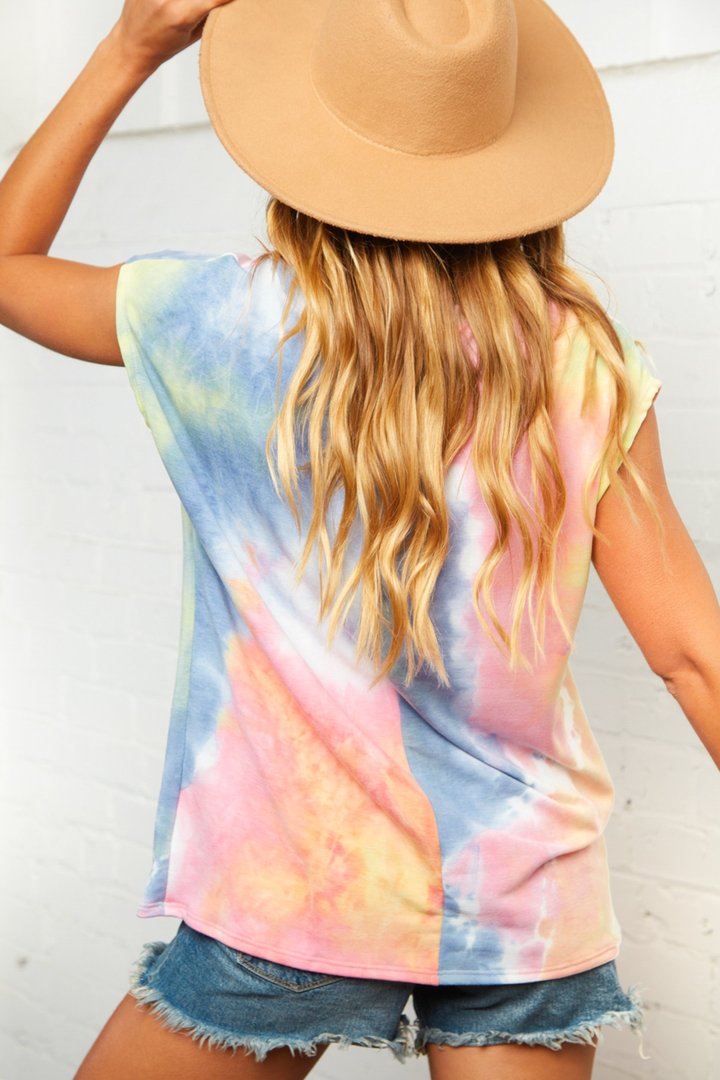 Rainbow Tie Die Sleeveless